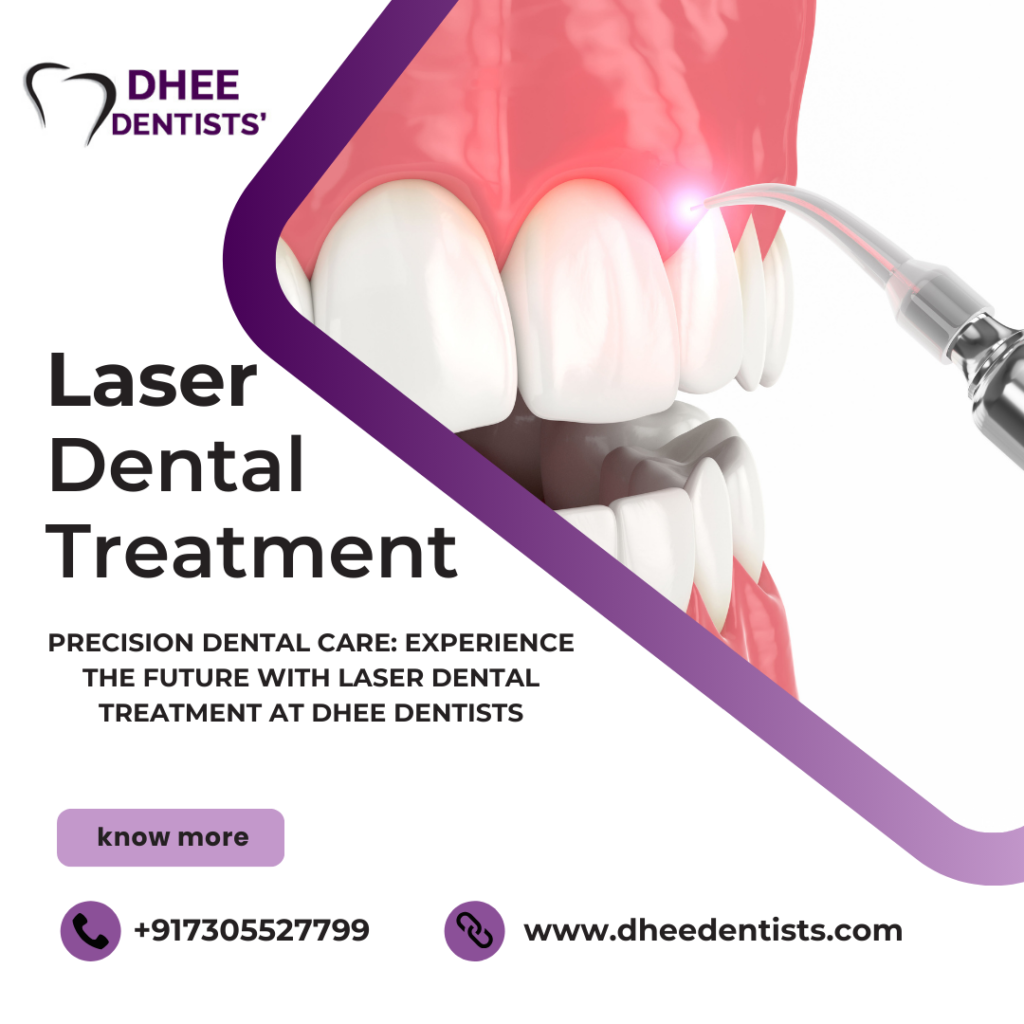 Laser dental treatment